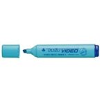 Tratto video - surligneur - pour papier photo, papier - calque, papier fax - bleu clair transparent - ...