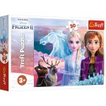 Trefl - disney frozen 30 pi�ces pour enfants a partir de 3 ans puzzle, 18253, courage des soeurs disney ...