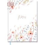Trendstuff by carnet lign� a5 sweet flowers ¿ 124 pages, 62 feuilles ¿ id�al comme journal intime, ...