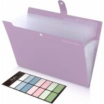 Trieur document, trieur 8 compartiments a4, dossier rangement documents avec l'tiquettes, rangement ...