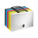 Trieur - valisette - 13 compartiments - pour documents a4 + - 39x28, 5 cm - esselte
