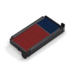 Trodat 6 / 4750 cassette d'encre pour tampons bleue / rouge