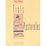 Trois pastorales for 3 flutes / score + parties