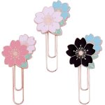 Trombones en fleurs de cerisier ¿ marque - pages en m�tal durable pour fournitures de bureau et accessoires ...