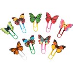 Trombones en m�tal et plastique 33 mm ¿ marque - pages mignons pour albums, cahiers et calendriers ¿ ...