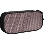 Trousse beaut gomtrique vert, grande capacit grande pochette porte - stylo