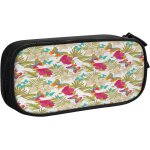 Trousse cactus lettrage ecrit vert jaune 321, grande capacit grande pochette porte - stylo