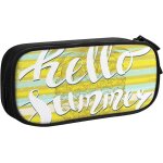 Trousse cochon p�re no�l rouge costume, grande capacit� grande pochette porte - stylo