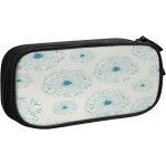 Trousse colibri roses glamour, grande capacit grande pochette porte - stylo