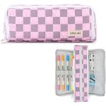 Trousse a crayons pour adolescents et filles - 3 compartiments - grande capacit - pour l'cole et le ...