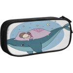 Trousse a crayons age beige dos ancien, grande capacit� grande pochette porte - stylo