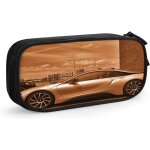 Trousse a crayons automobile automotive 034, grande capacit, grande pochette, porte - stylo, fournitures ...