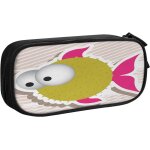 Trousse a crayons bubble fish blowfish huge eyes, grande capacit� grande pochette porte - stylo