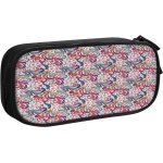 Trousse a crayons bubble fish blowfish huge eyes, grande capacit� grande pochette porte - stylo