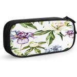 Trousse a crayons cam�l�on vert camoufl� pour etudiants, bureau, coll�ge, coll�ge, coll�ge