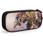 Trousse a crayons avec capuchon d'oiseau chanteur am�ricain, grande capacit�, grande pochette, porte ...