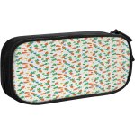 Trousse a crayons carottes oeufs point dessin anim� frais, grande capacit� grande pochette porte - stylo ...