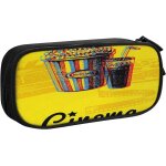 Trousse a crayons carte du monde fonc�e, grande capacit� grande pochette porte - stylo