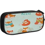 Trousse a crayons coeurs joints amour affection, grande capacit� grande pochette porte - stylo