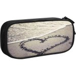 Trousse a crayons coeur plage et� oc�an tropical, grande capacit� grande pochette porte - stylo