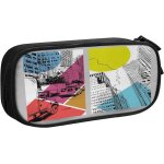 Trousse a crayons comic strip trucks architecture, grande capacit� grande pochette porte - stylo