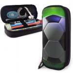 Trousse �� crayons cool football football noir pochette �� crayons grande trousse en cuir dr?le organisateur ...