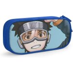 Trousse a crayons en cuir imprim� avec fer a cheval - multifonction - pour crayons et stylos - vert