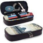 Trousse a crayons en cuir avec motif champignon et forêt vert sauge ? trousse a crayons en cuir imprimé ... Trousse a crayons en cuir avec motif champignon et forêt vert sauge ? trousse a crayons en cuir imprimé ...