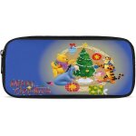 Trousse a crayons double couche winnie l'ourson pour etudiant, adolescent