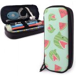 Trousse  crayons dr?le pastque requin menthe vert pochette  crayons tanche grand sac  stylo ...