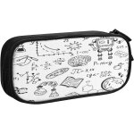 Trousse a crayons education doodle biologie, grande capacit� grande pochette porte - stylo