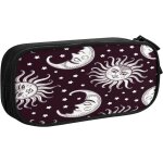 Trousse a crayons el�phant de cirque marbr�, grande capacit� grande pochette porte - stylo