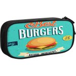 Trousse a crayons fleur papillon beige, grande capacit� grande pochette porte - stylo