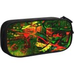 Trousse a crayons fleur tulipes roses color�es vives, grande capacit� grande pochette porte - stylo