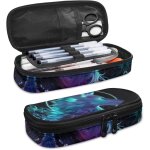 Trousse a crayons pour fournitures scolaires pour enfants, loup, taille unique, ensemble cartable