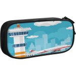 Trousse a crayons garons petits avions nuages gonfls, grande capacit grande pochette porte - stylo ...