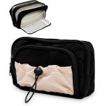 Trousse crayons grande capacit� avec 5 compartiments, sac de papeterie organisateur pour fourniture scolaire, ...