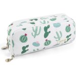 Trousse a crayons, grande capacit trousse scolaire pour garcon fille, sac a crayons avec 3 compartiments, ...