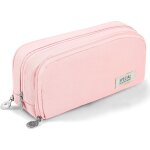 Trousse a crayons, grande capacit trousse scolaire pour garcon fille, sac a crayons avec 3 compartiments, ...