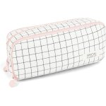 Trousse a crayons, grande capacit trousse scolaire pour garcon fille, sac a crayons avec 3 compartiments, ...