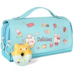 Trousse a crayons de grande, trousse scolaire avec poign�e imperm�able, sac a crayons ecole trousses ...