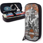 Trousse a crayons harley davidson de grande capacit� pour etudiants et etudiants