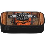 Trousse a crayons harley davidson tube rond multicolore convient pour les enfants, unisexe, adolescent, ...