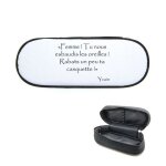 Trousse a crayons imprim�e yvain rabats ta casquette citation kaamelott