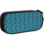 Trousse a crayons en marbre effet marbr� technique, grande capacit� grande pochette porte - stylo