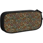 Trousse a crayons mignons triangles de tipi rose violet, grande capacit grande pochette porte - stylo ...