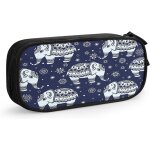 Trousse a crayons avec motif coccinelle pour etudiants, bureau, collge, ecole
