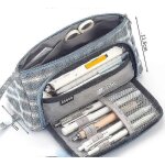 Trousse a crayons multicolore de grande capacité pour la rentrée scolaire, trousse a crayons kawaii, ... Trousse a crayons multicolore de grande capacité pour la rentrée scolaire, trousse a crayons kawaii, ...
