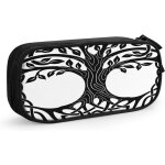 Trousse a crayons avec noeud abstrait, grande capacit�, grande pochette, porte - stylo, fournitures scolaires, ...