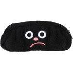 Trousse a crayons en peluche en forme de chien - noir, trousse a crayons souple de grande capacit�, jolie ...